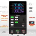 Miniatyrbild 2 av 11: Laboratorie likströmsaggregat, justerbart 30V 10A, USB digital bänkkälla, SPS3010Black, AC 220V