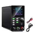 Miniatyrbild 1 av 11: Laboratorie likströmsaggregat, justerbart 30V 10A, USB digital bänkkälla, SPS3010Black, AC 220V