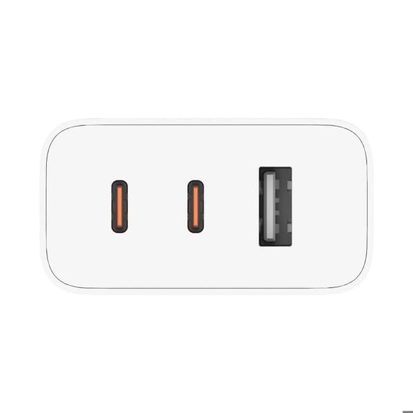 USB-laddare - XIAOMI - A07ZMEU - 3 utgångar - 6.1A max - Strömförsörjning
