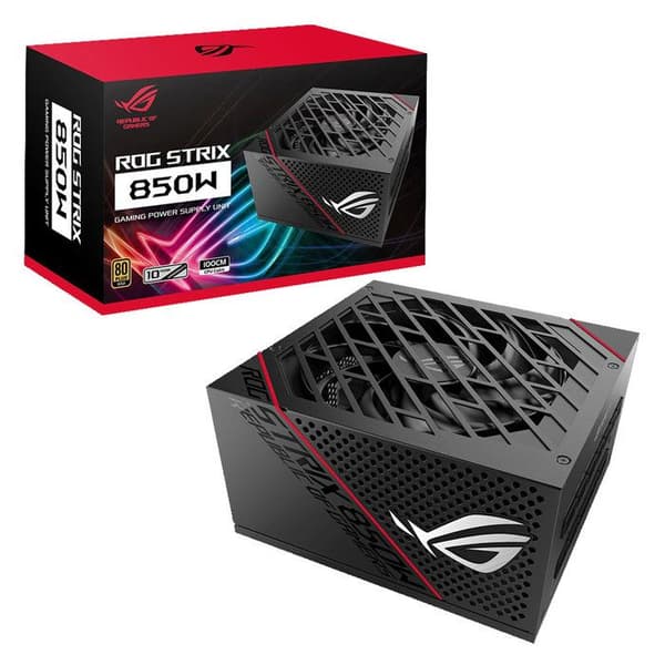 ASUS ROG STRIX strömförsörjningsenheter 850 W 20-pin ATX ATX Svart Svart