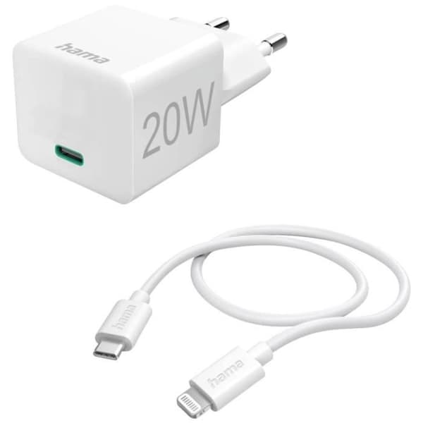 Hama 00201620 USB-laddare inomhus - Utström 3000 mA - USB-C®