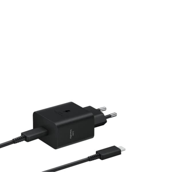 ULTRA SNABB 45W Typ C, GaN nätladdare med 45W 1,8M kabel Svart färg SAMSUNG EP-T4511XBEGEU