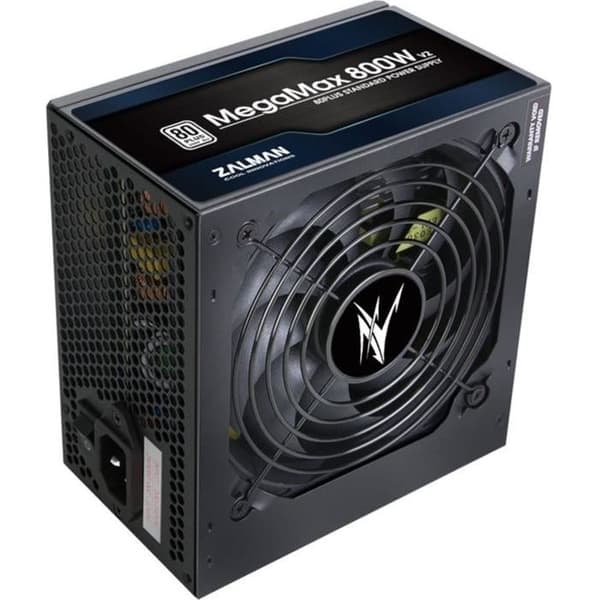 ZALMAN - MegaMax 800W v2 (80+) - PC-strömförsörjning Svart