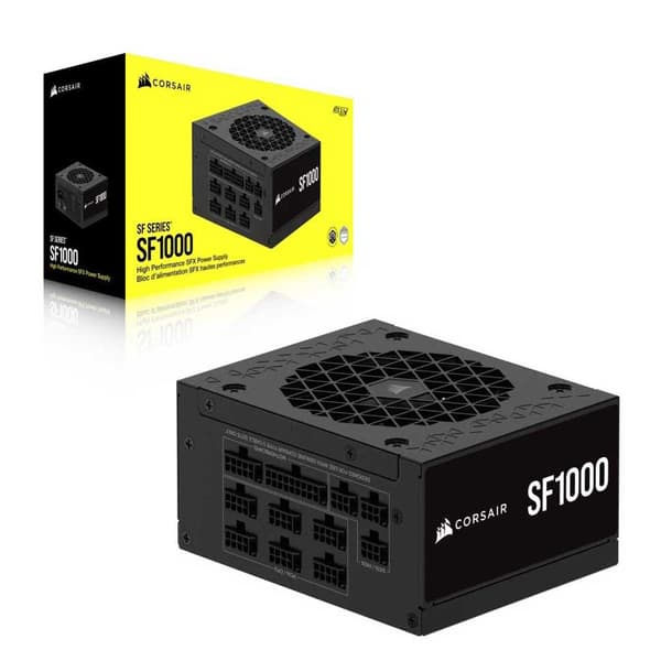 Corsair Sf Series Sf1000 80 Plus Platinum 1000w Modulär Strömförsörjning