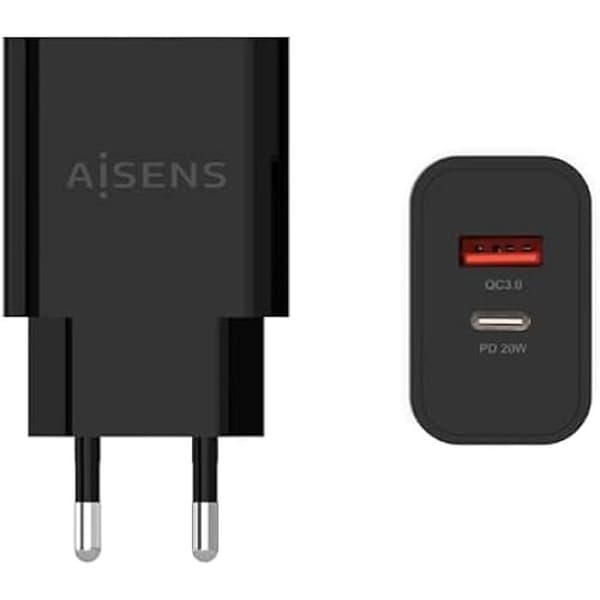 AISENS S5624082 Unisex väggladdare, flerfärgad, Estándar