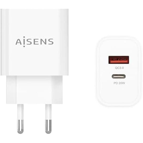 AISENS S5624081 Unisex väggladdare, flerfärgad, Estándar