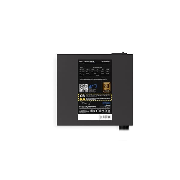 Strømforsyning Endorfy Vero L5 modulær 700 W ATX 80 Plus Bronze RoHS CE