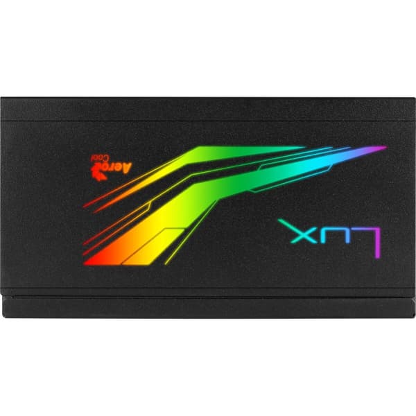 Strømforsyning Aerocool LUXRGB650M 650 W 80 Plus Bronze