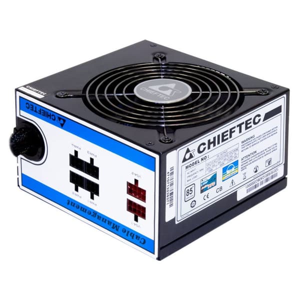 Virtalähde Chieftec CTG-750C 750 W 130 W RoHS CE 80 PLUS FCC Modulaarinen ATX musta