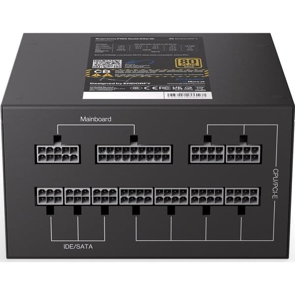 Strømforsyning Endorfy EY7A007 ATX 650 W 80 Plus Gold