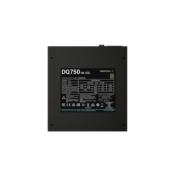 Virtalähde DEEPCOOL DP-GD-DQ750-M-V2L 750 W 80 Plu