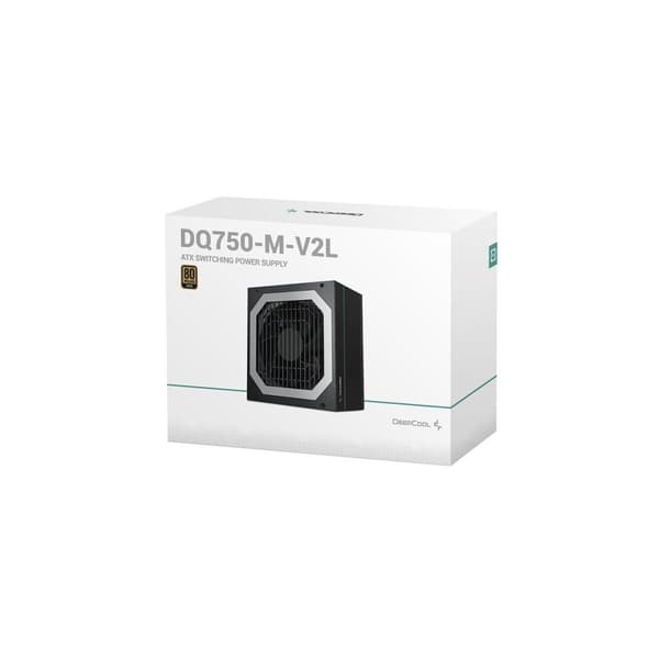 Virtalähde DEEPCOOL DP-GD-DQ750-M-V2L 750 W 80 Plu