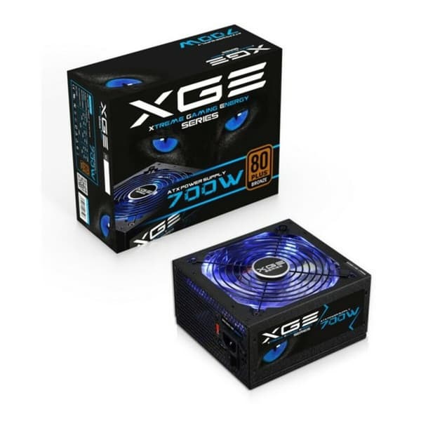 Strømforsyning TooQ TQXGEII-700SAP LED 700W ATX 700 W 80 Plus Bronze RoHS