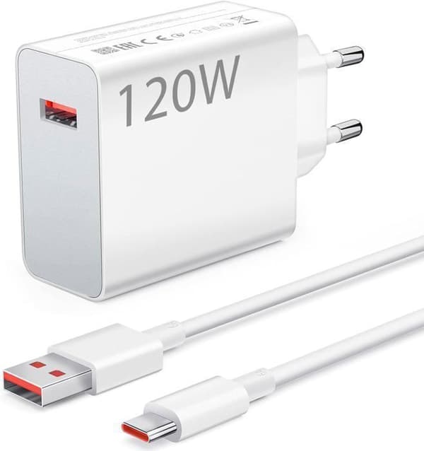 120W snabbladdare med 1m USB C-kabel för Redmi Note 11 11s 13 Pro, turboladdare för Xiaomi 14 Ultra/11T Pro/12T Pro/12T/13