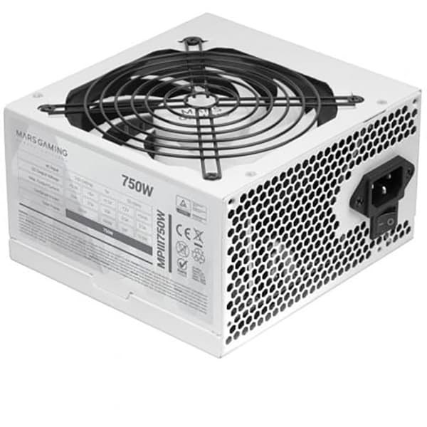 Mars Gaming Mpiii750w Strømforsyning Hvid