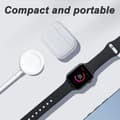 Miniatyrbild 4 av 6: Laddare för Apple Watch, USB-C snabbladdningskabel (1 m), med Apple Watch Series 9/8/7/6/SE/5/4/3/2/1/Ultra/Ultra 2, Vit