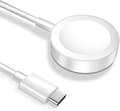 Miniatyrbild 1 av 6: Laddare för Apple Watch, USB-C snabbladdningskabel (1 m), med Apple Watch Series 9/8/7/6/SE/5/4/3/2/1/Ultra/Ultra 2, Vit