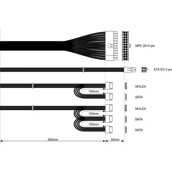 Strømforsyning Akyga AK-B1-420 420 W ATX RoHS CE REACH