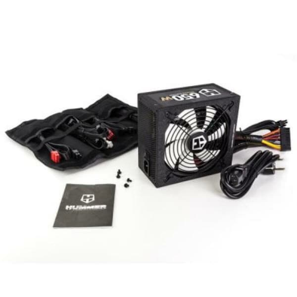 Strømforsyning Nox-Xtreme Hummer 80 ATX 650 W 80 Plus Bronze