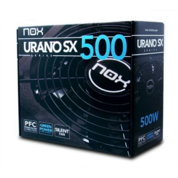 Strømforsyning Nox-Xtreme Urano SX ATX 500 W CE & RoHS, FCC
