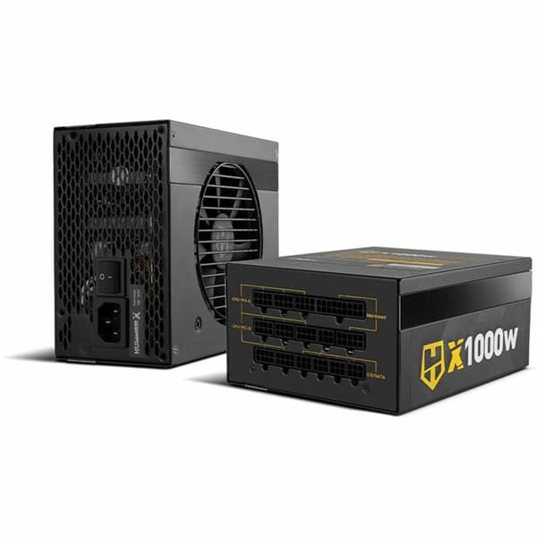 Strømforsyning Nox-Xtreme NXHUMMERX1000WGD ATX 1000 W 80 Plus Gold Sort