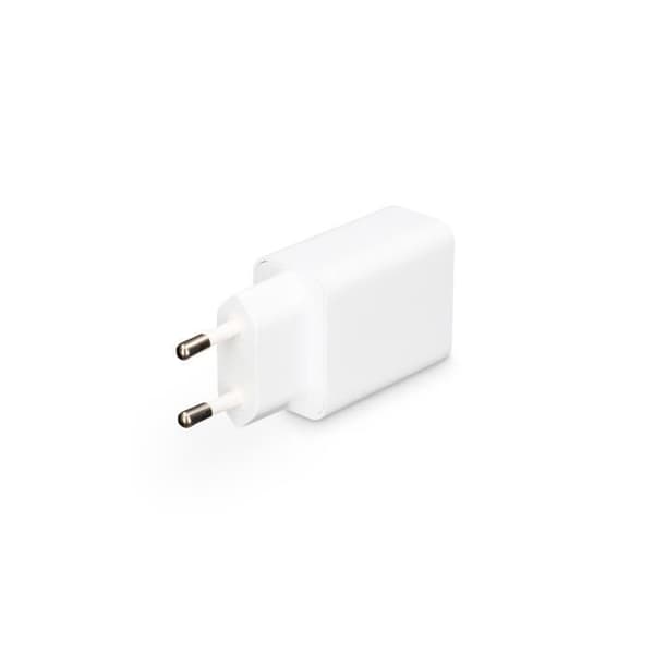 USB NÄTADAPTER 2.4A VIT KSIX