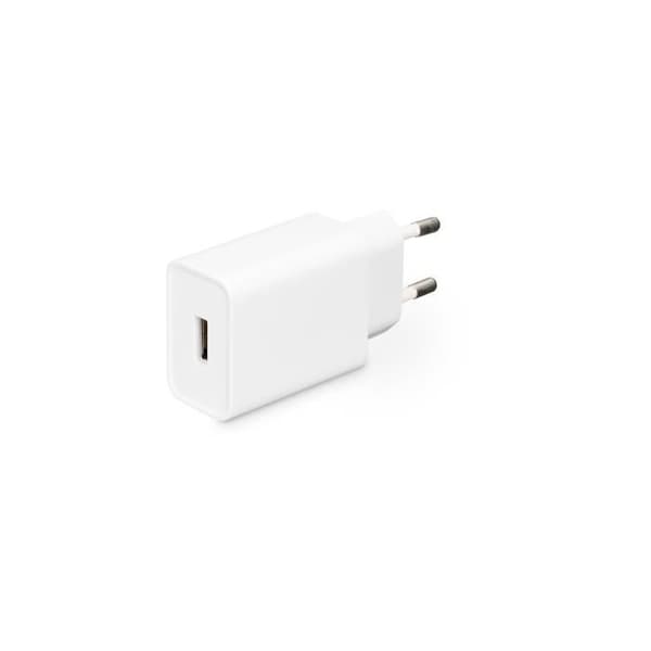 USB NÄTADAPTER 2.4A VIT KSIX Vit