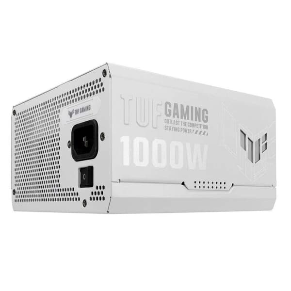 Asus Tuf Gaming 1000 Gold White Edition 1000w 80 Plus Gold Modulær Strømforsyning