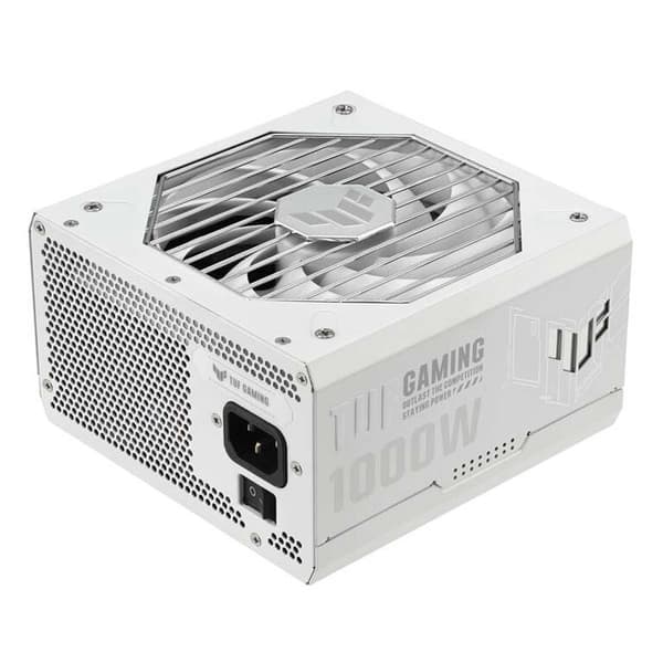 Asus Tuf Gaming 1000 Gold White Edition 1000w 80 Plus Gold Modulær Strømforsyning