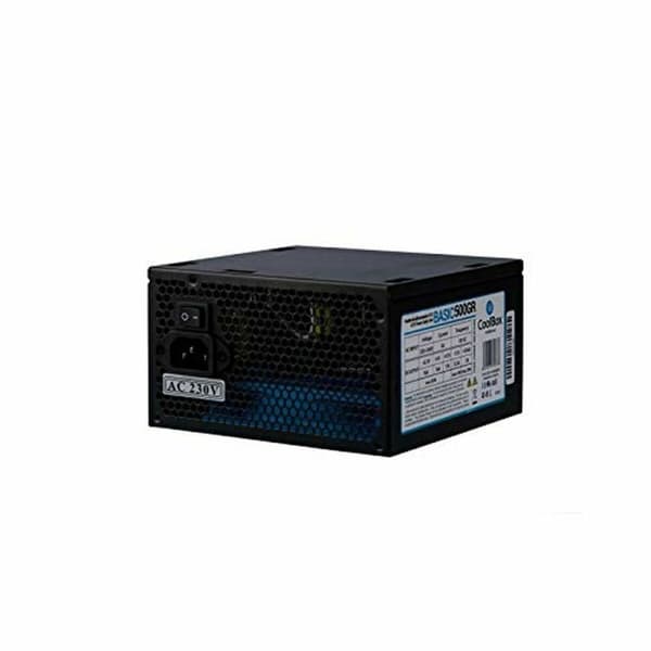 Strømforsyning CoolBox COO-FA500B-BKB ATX 500 W RoHS CE