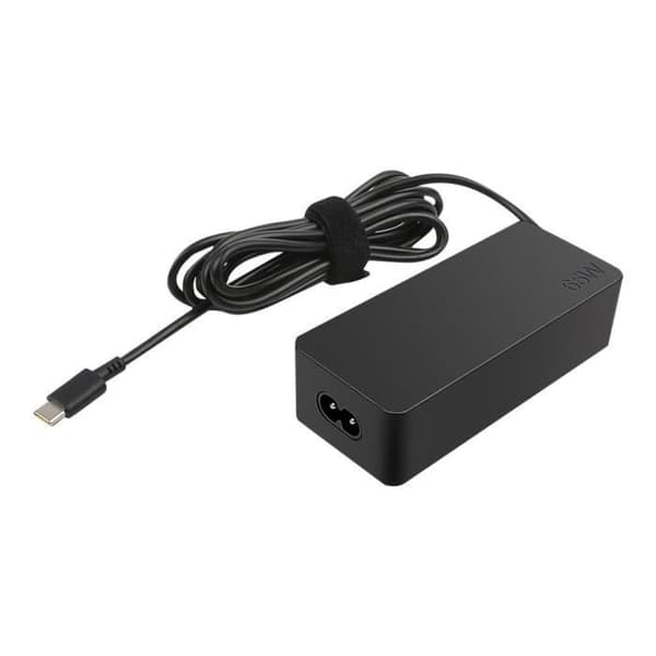Strömadapter - LENOVO - 65W - USB-C - AC 100-240 V - Kompatibel med ThinkPad och ThinkBook