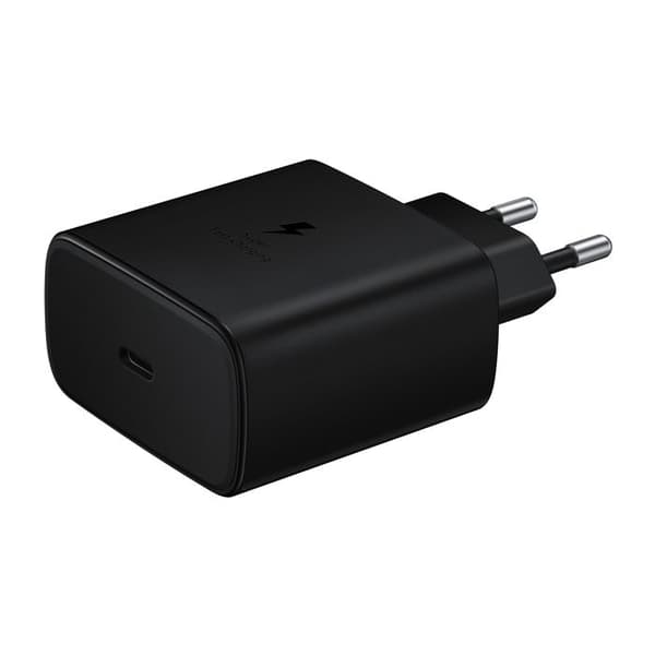 SAMSUNG Super Fast Charge Power Adapter - 45W - 3 A - USB-C - Svart