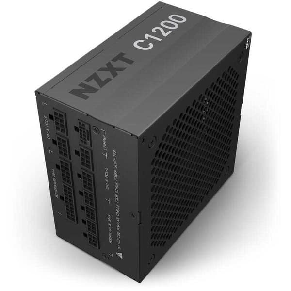 Nzxt C1200 1200w 80 Plus Gold Modulaarinen Virtalähde musta
