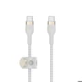 Miniatyrbild 3 av 3: Belkin Boost Charge Pro Flex USB-C till USB-C-kabel 1m Vit - CAB011BT1MWH