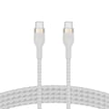 Miniatyrbild 1 av 3: Belkin Boost Charge Pro Flex USB-C till USB-C-kabel 1m Vit - CAB011BT1MWH