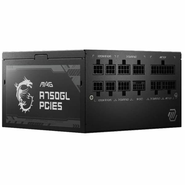 Strømforsyning MSI Mag A750GL PCIe5 750 W 110 W 80 Plus Gold
