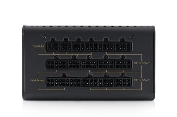 Modecom Volcano Gold strømforsyningsenhed 750 W ATX Sort