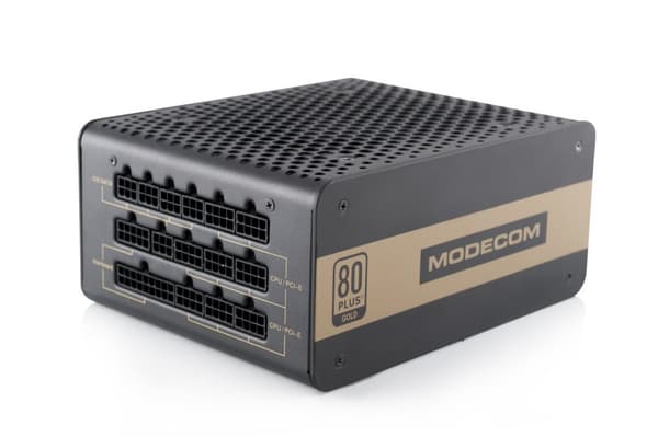 Modecom Volcano Gold strømforsyningsenhed 750 W ATX Sort