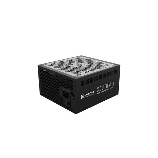 Virtalähde Nfortec Scutum X 750 W ATX 80 Plus Bronze Musta 90 W