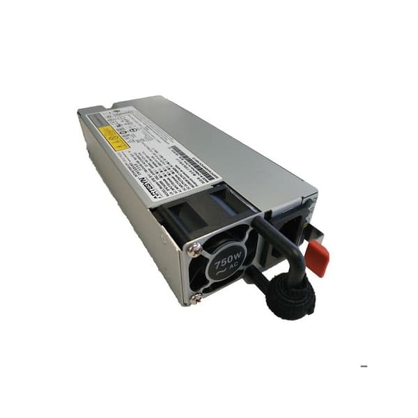 Lenovo SG ThinkSystem 750W 230V v2 Titanium nätaggregat - silver - 750 W Svart, Metallisk