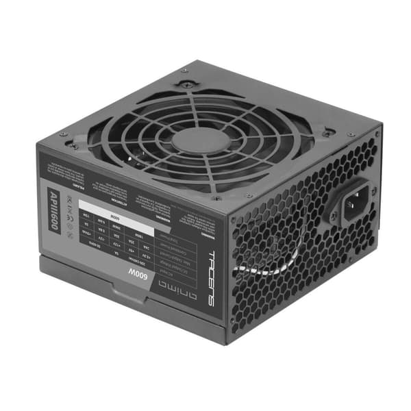 Virtalähde Tacens APIII600 600 W 80 Plus Bronze musta