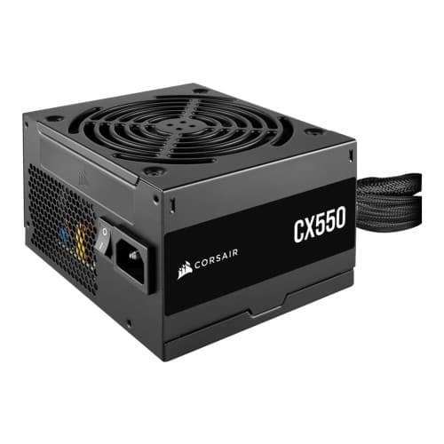 CORSAIR CX Series CX550 - nätaggregat - 550 Watt Svart