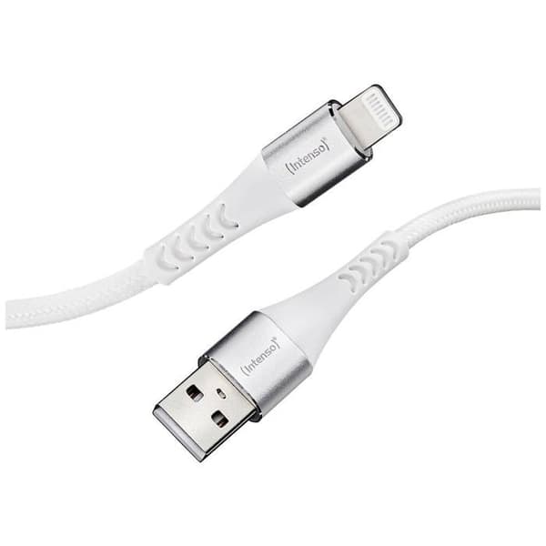 Intenso A315L USB-laddare - 12 W - Utström 2,4 A - USB-A, Lightning