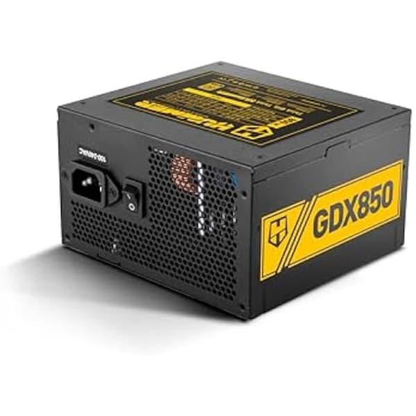 NOX Hummer GDX 850W 80 Plus Gold strömförsörjning - ATX 3.1, S-ATA, PCIE 5.1 12V-2x6