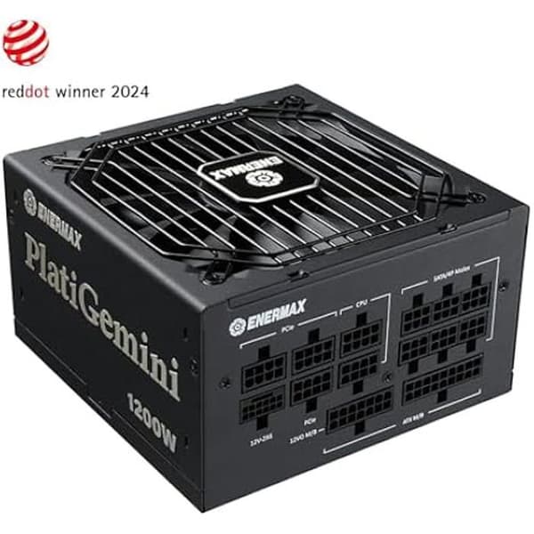 ENERMAX PlatiGemini ATX 3.1 &amp; ATX12VO 1200W 80PLUS Platinum Hybrid Strömförsörjning