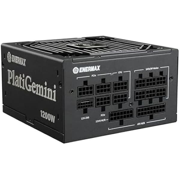 ENERMAX PlatiGemini ATX 3.1 &amp; ATX12VO 1200W 80PLUS Platinum Hybrid Strömförsörjning