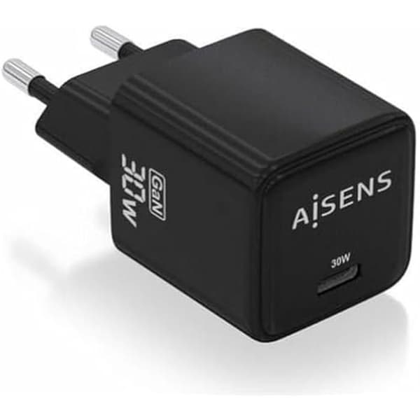 Aisens Väggladdare ASCH-30W1P036-BK svart 30 W (1 enhet) Svart