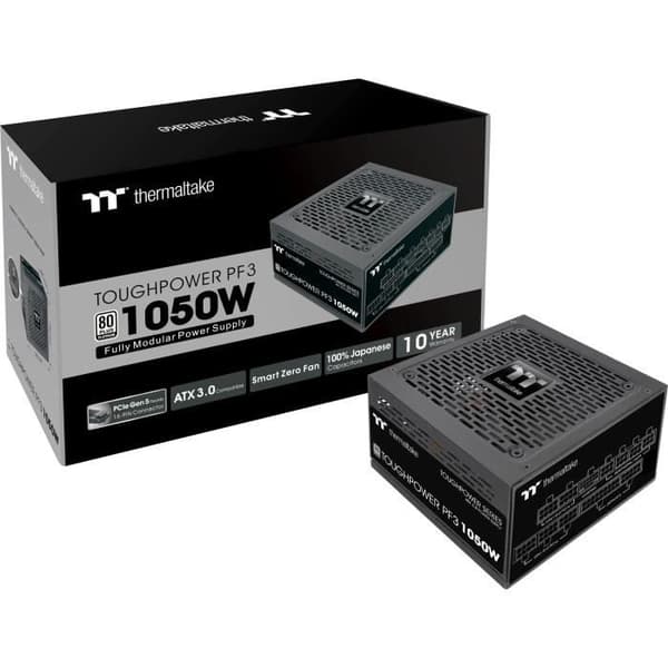 THERMALTAKE - Toughpower 1050W PF3 - PC-strömförsörjning - 1050W - 80+ Platinum