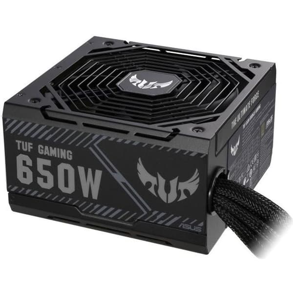 ASUS - TUF 650 W strömförsörjning - Bronscertifierad - 6 års garanti Svart