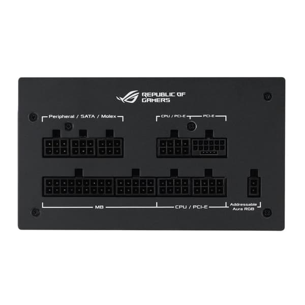 ASUS ROG STRIX 850W Guld Aura Svart